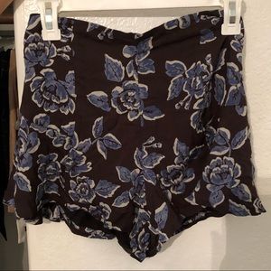 Floral shorts from urban outfitters